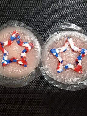 The Star-Spangled Banner Large-Star Pasties Set